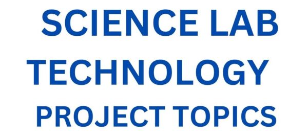 Laboratory science research project topics